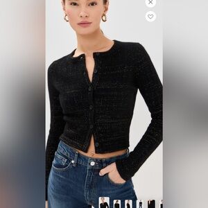 SPRWMN Shrunken cashmere cardigan